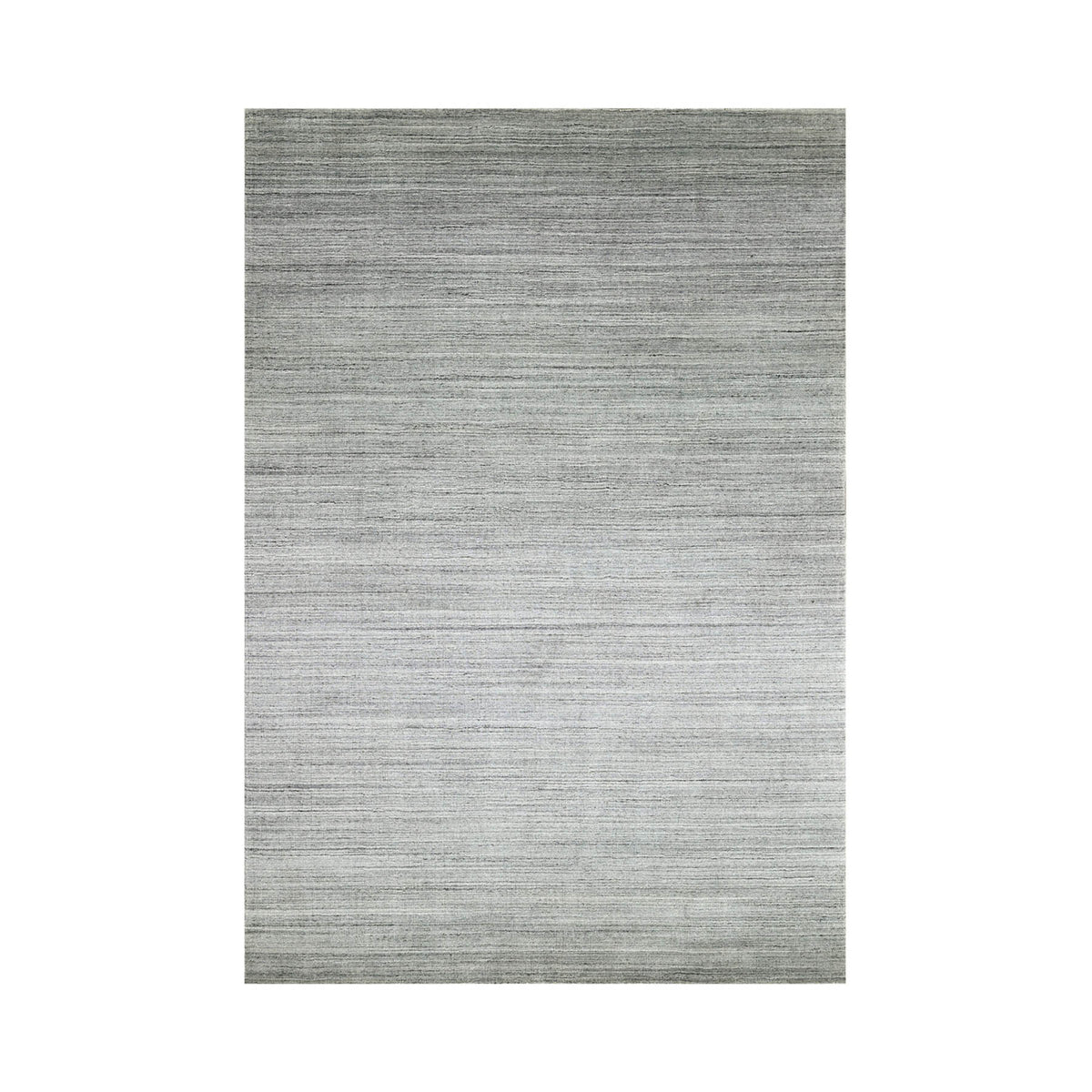 Multi Size Tone On Tone Gray Gray Silver Color Hand Knotted Tibetan Wool Modern & Contemporary Oriental Rug