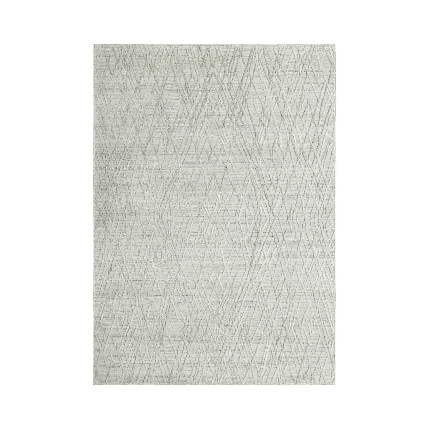 4x6 Tone On Tone Gray, , Color Hand Knotted  100% Wool Modern & Contemporary Oriental Rug